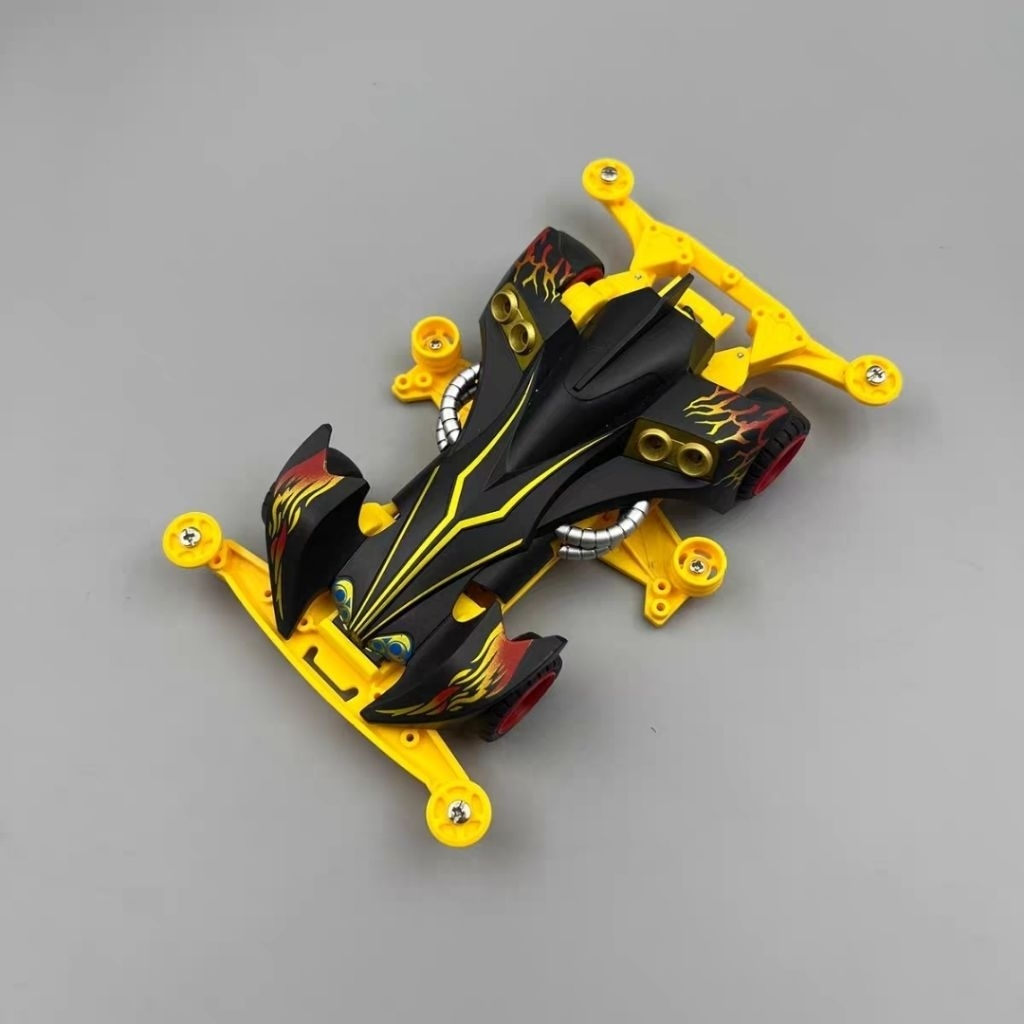 Mobil Mainan Rep, Tamiya Mini 4wd Merk Jiepin Ray Stinger Night Seeker Painting Body Super 2 Chassis