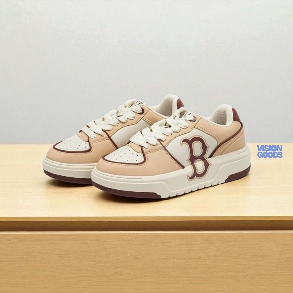 Sepatu Pria Wanita MLB Bigball Liner Yankees Brown Original