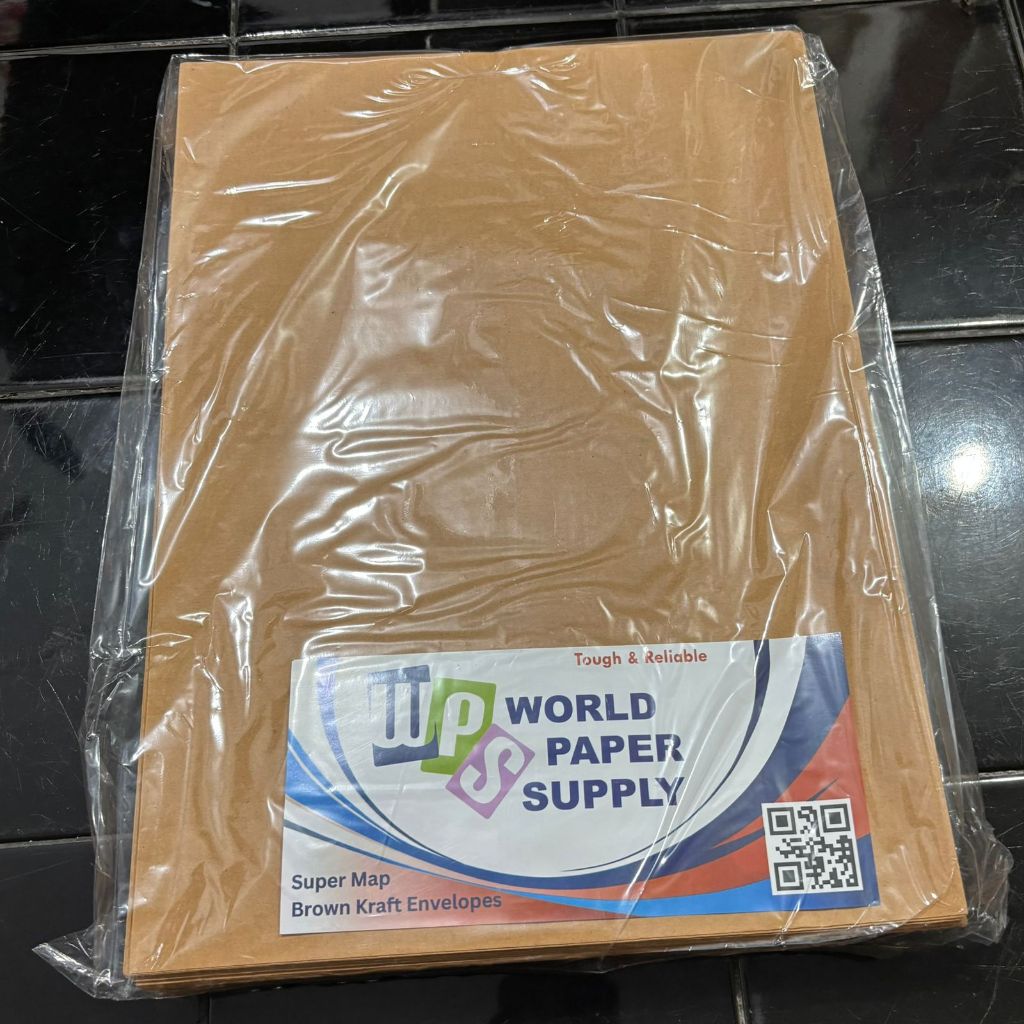 

Amplop Coklat Super Map WPS 100 lbr