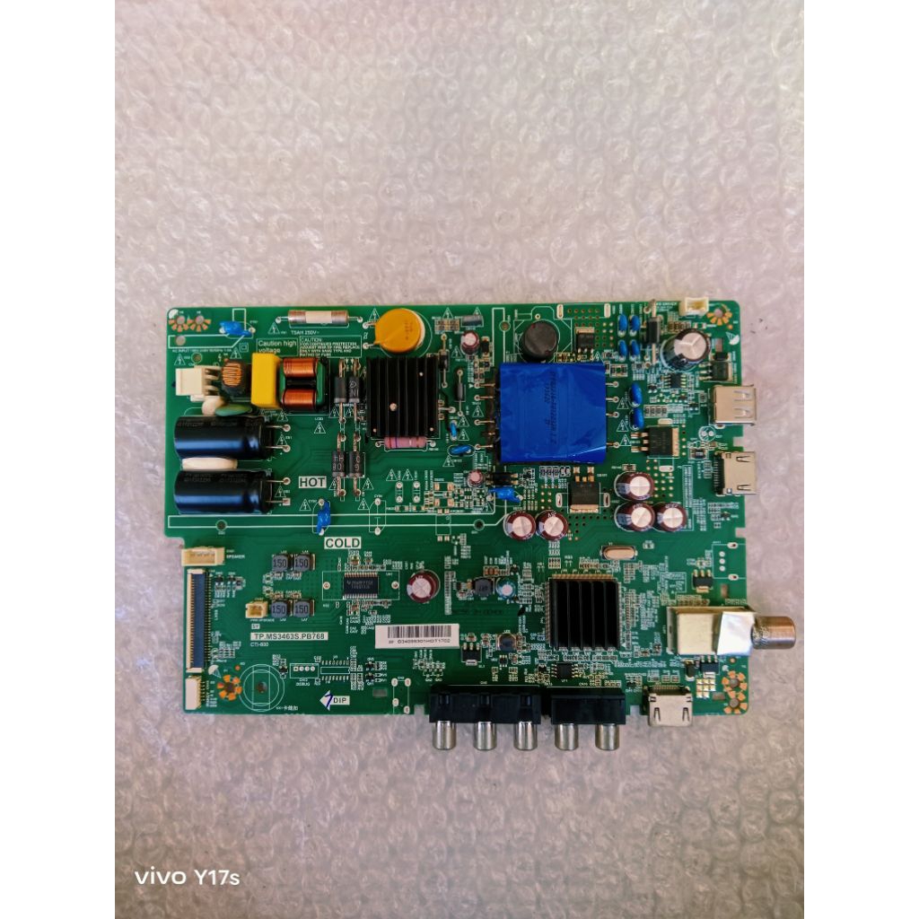 MB MOBO MAINBOARD MESIN TV LG 28MT49VF 28MT49VF-PT NORMAL TESTED