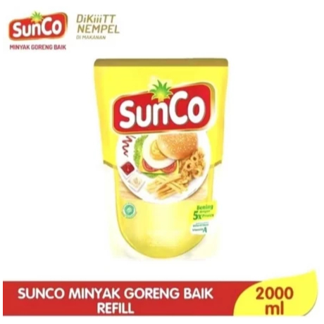 

Minyak Goreng Sunco 2 Liter – Minyak Nabati Jernih Sehat Untuk Masak Goreng Anti Tengik & Hemat