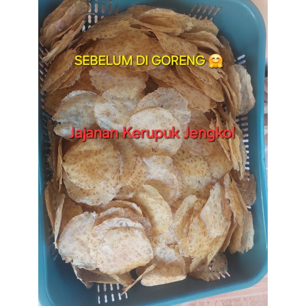 (1KG)/KerupukJengkolUkuranKecil/KerupukJengkolEnak/KerupukJengkolViral/CemilanEnak/KerupukGurih/Keru