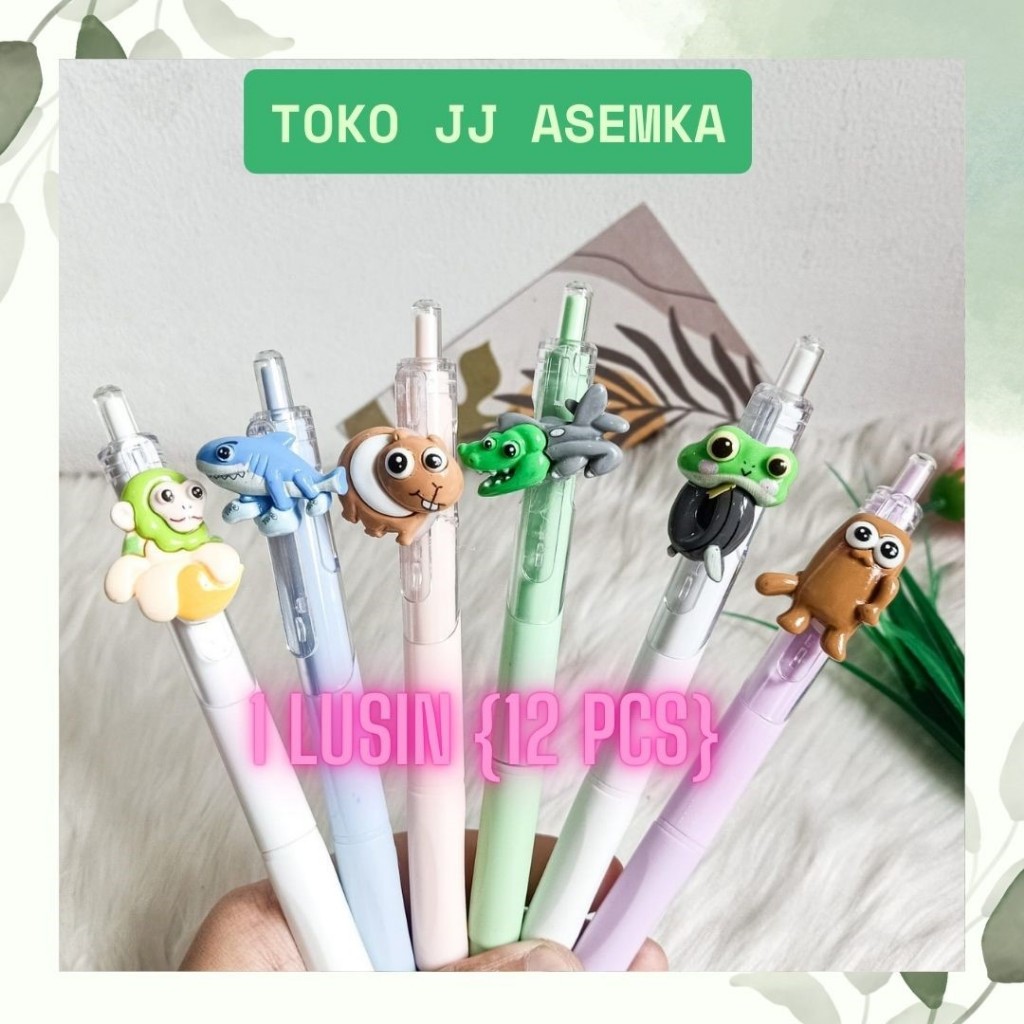 

1 LUSIN 12PCS PULPEN CETEK RESIN ANOMALI ALAT TULIS KANTOR SEKOLAH MURAH TERMURAH COD