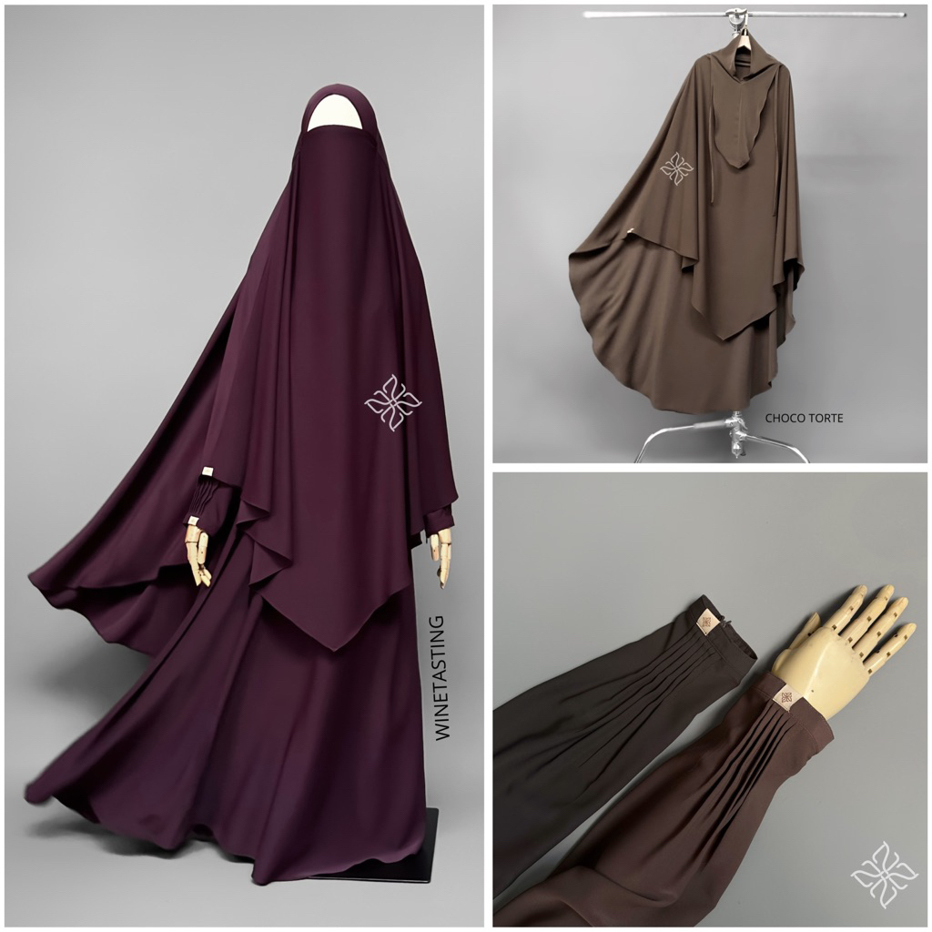 ABAYA DAN FK iLYANA SILK NEUKALABEL