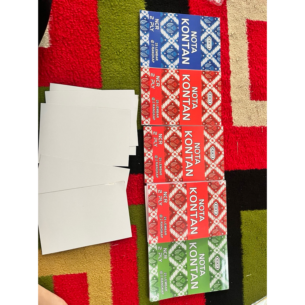 

KIKY NOTA KONTAN (5PCS)
