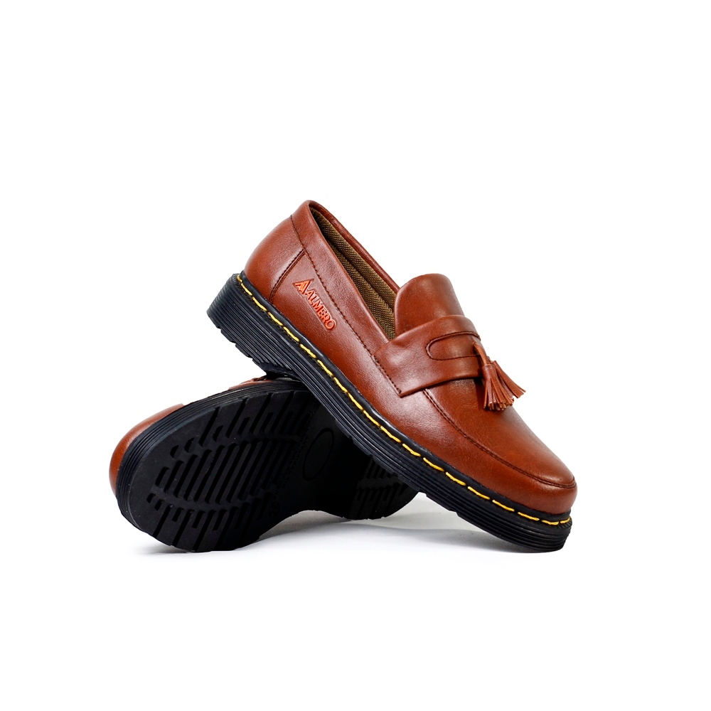Sepatu Casual Pria Crostrax Alamero Tara Formal Kerja Kantor Pesta Nikah Kondangan Sneakers Kasual K