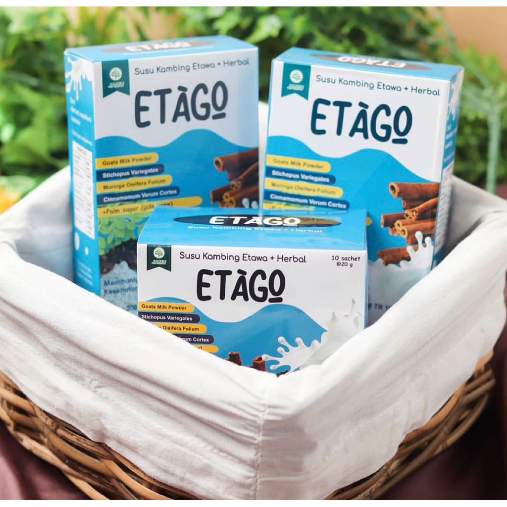 

ETAGO susu kambing HERBAL + gammat + kelor