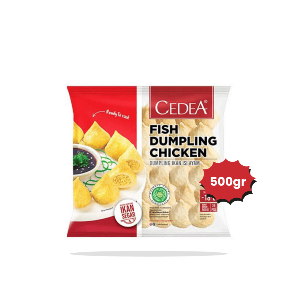 

CEDEA FISH DUMPLING CHICKEN 500GR | Frozen Food Cedea Fish Dumpling Chicken 500gr