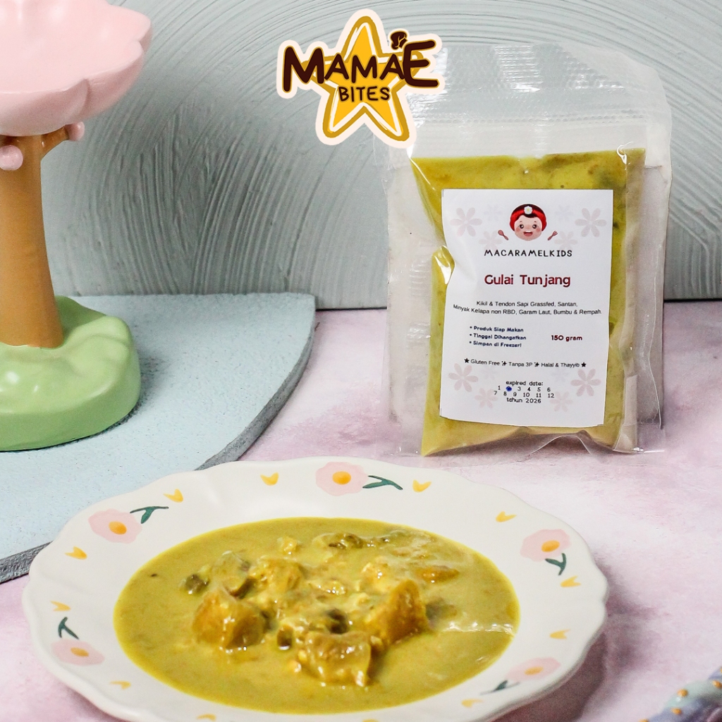 

Macaramel Kids - Gulai Tunjang | Frozen MPASI NDF Homemade & Bekal Anak Sehat