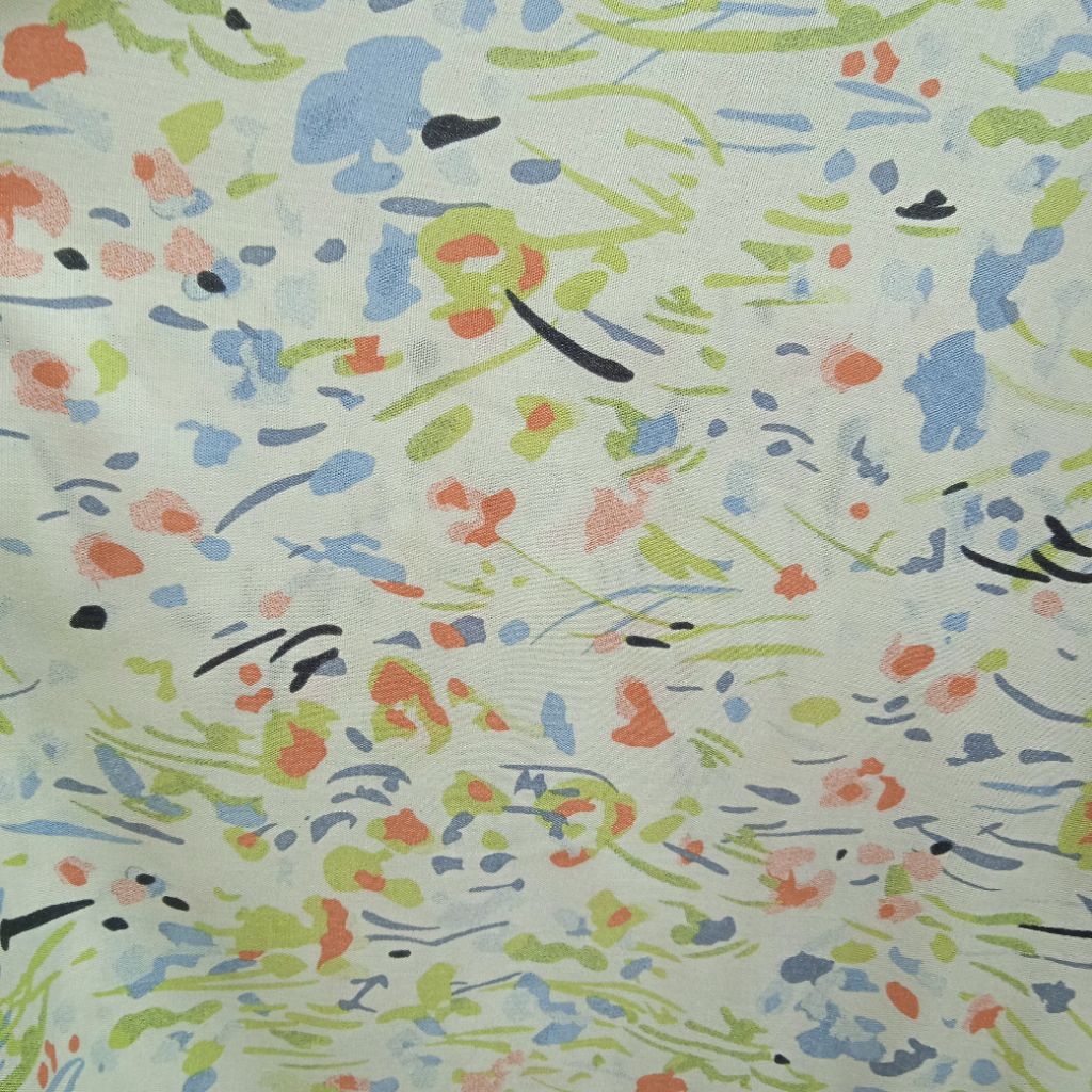 KAIN KATUN RAYON PREMIUM IMPORT MOTIF ABSTRAK