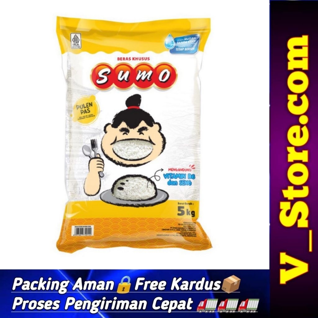 

Beras SUMO Kuning 5Kg Beras Premium