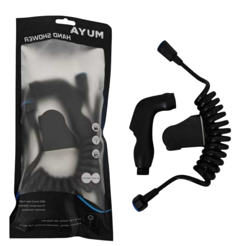 Jet shower hitam toilet/Jet shower bidet toilet hitam  Paket Jet Shower Bidet