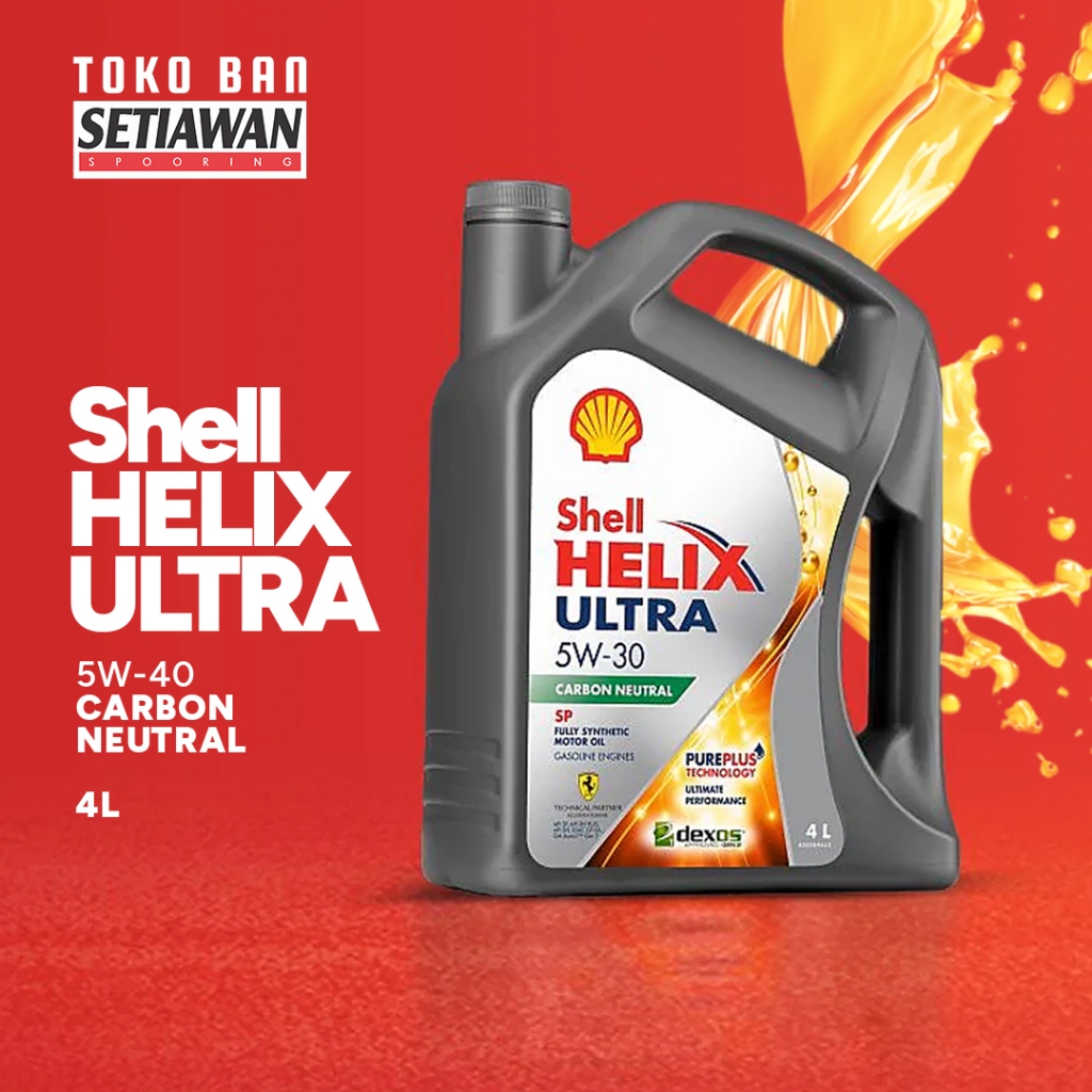 OLI MESIN MOBIL SHELL HELIX ULTRA 5-30 (4L)