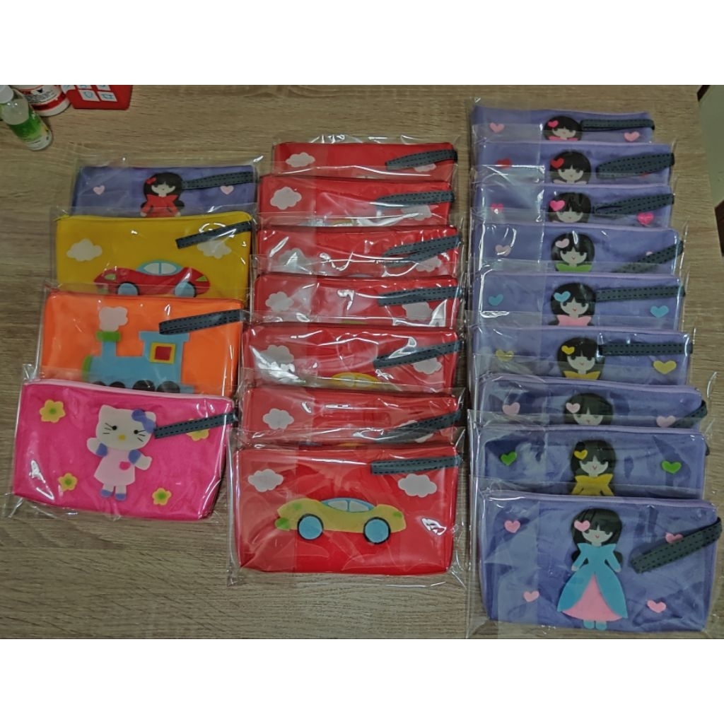 

tempat pensil flanel