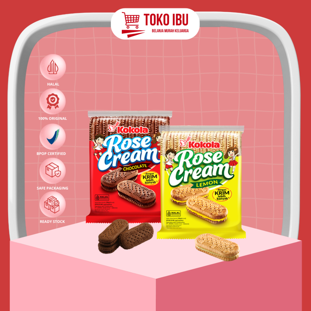 

Kokola Rose Cream Lemon| Cream Cokelat 260gr
