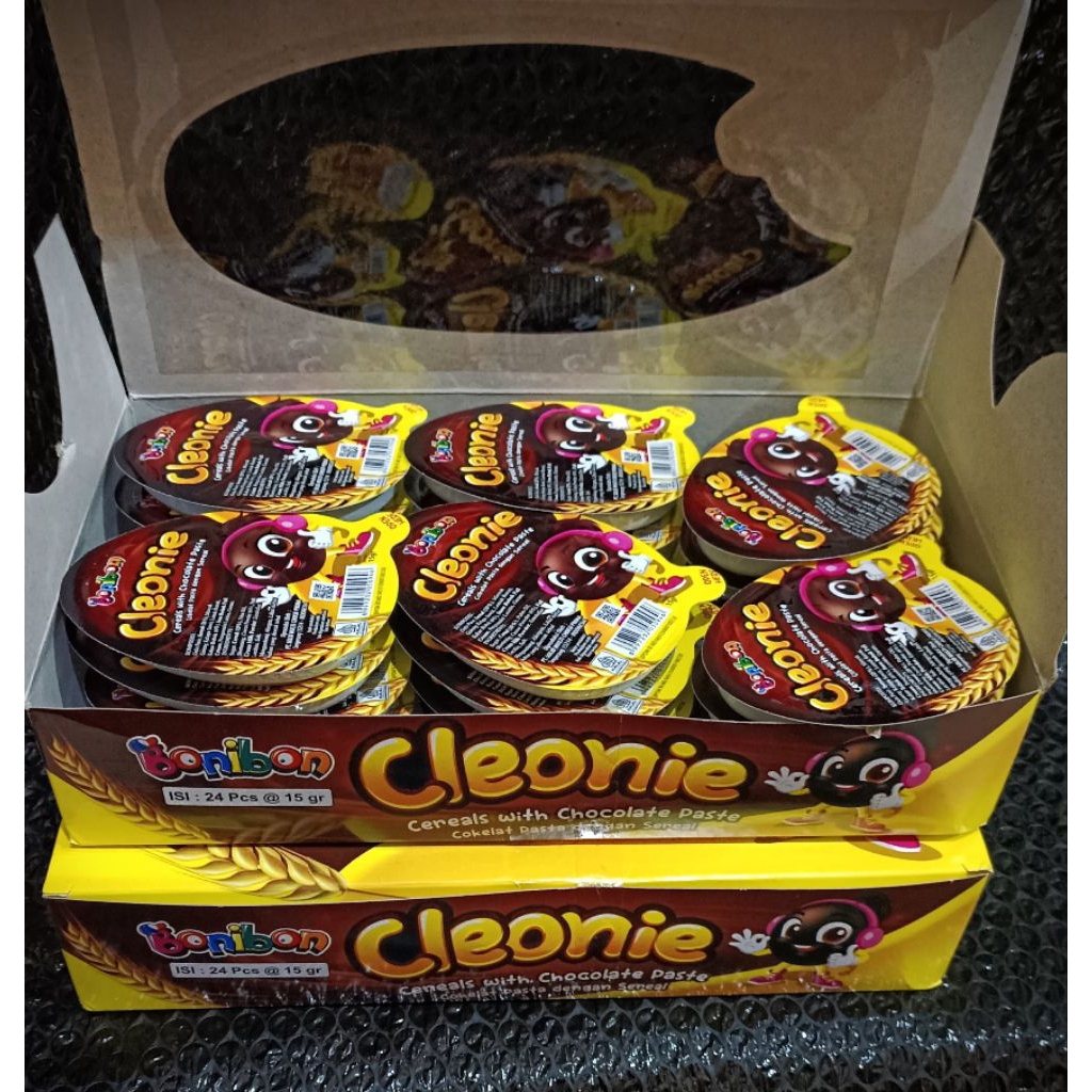 

bonibo cleonie coklat isi 24pc