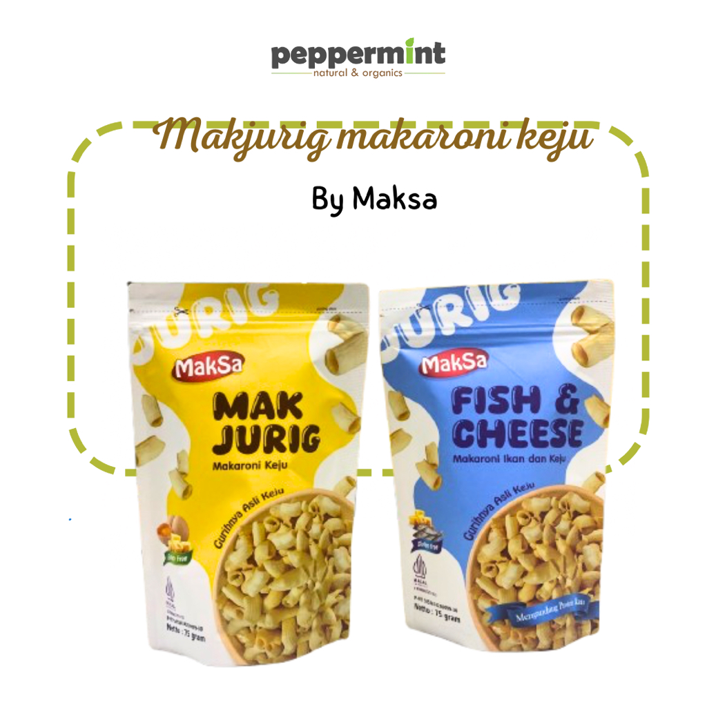 

Maksa makaroni keju Makjurig 75gr - Makaroni keju original