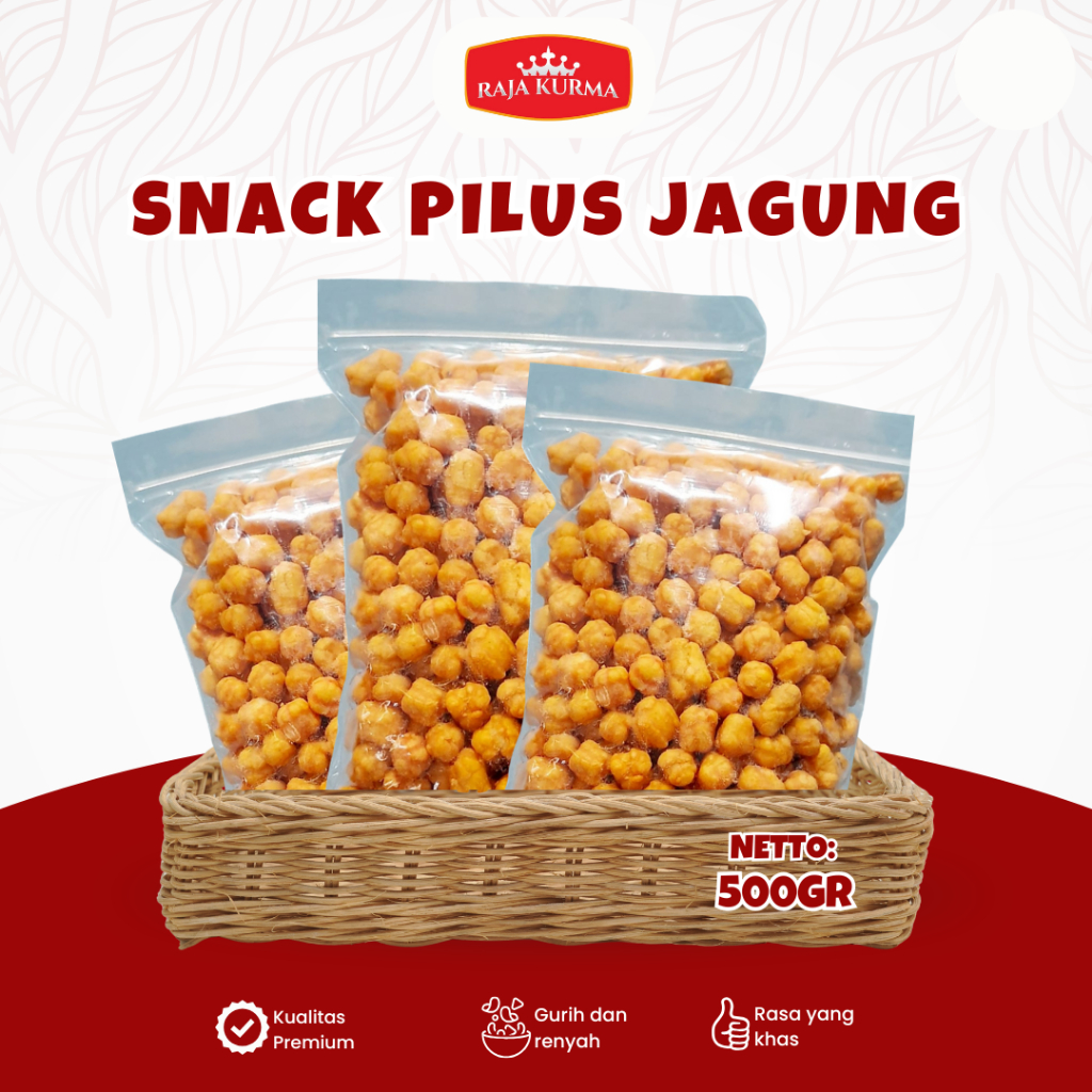 

Snack Kiloan Jagung Ausy Original Dan Balado 500 gr Cemilan Enak dan murah