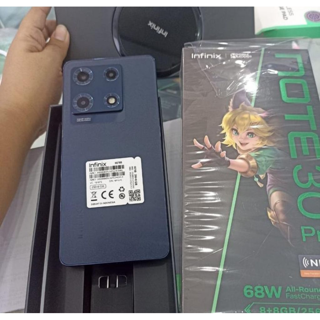 Infinix Note 30 Pro 8/256 Fullset Second