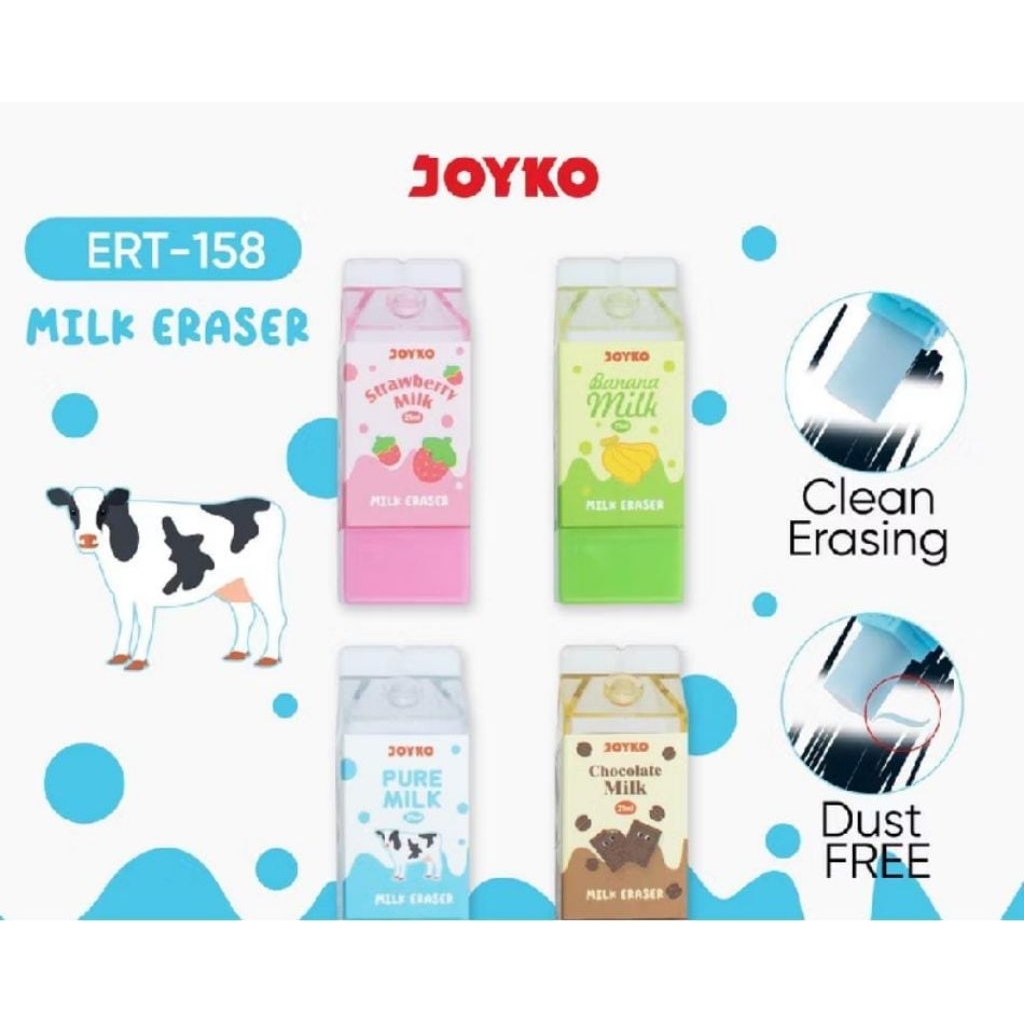 

Joyko Penghapus Eraser ERT-158 Milk Eraser