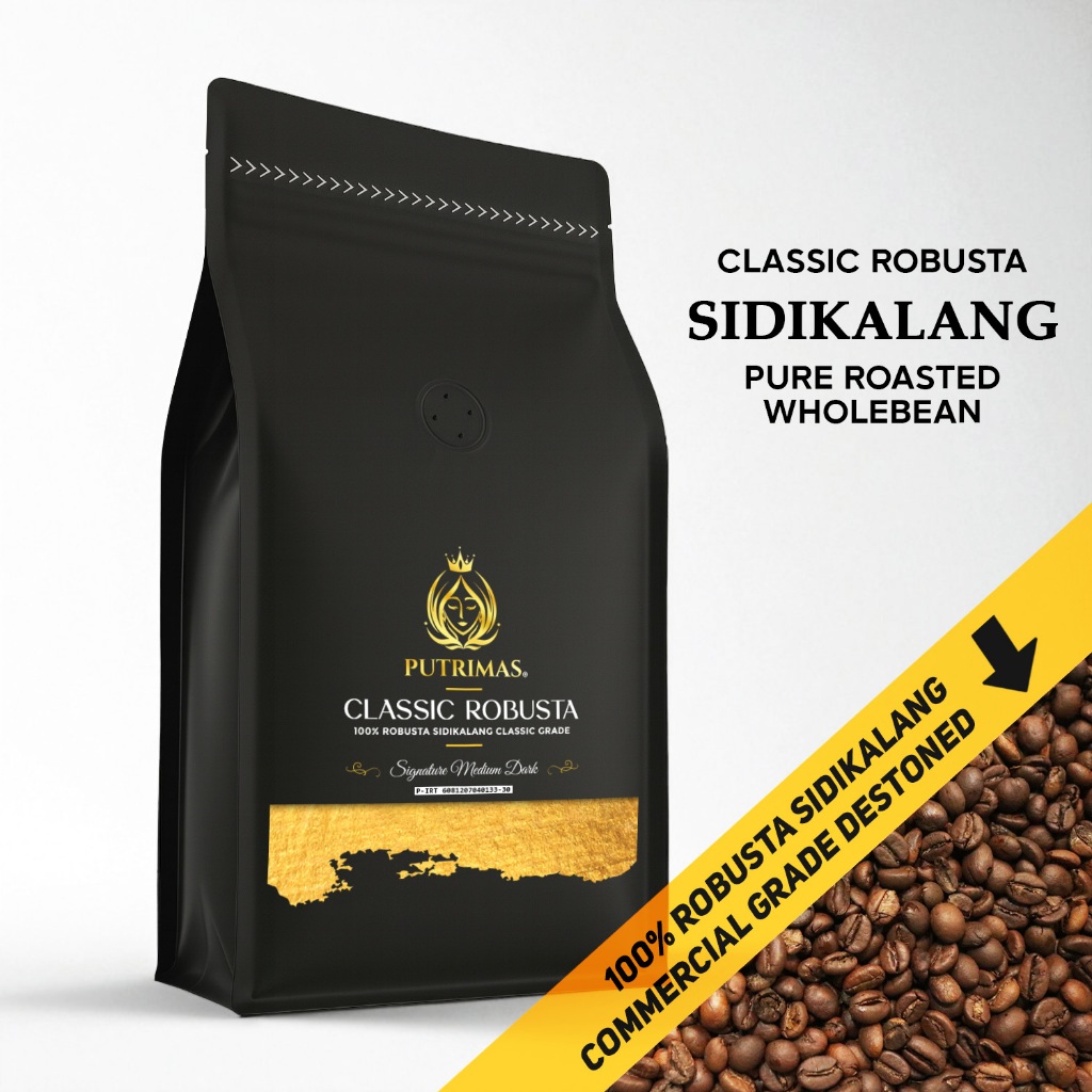 

PUTRIMAS Biji Kopi Robusta Classic Sidikalang 1 Kg