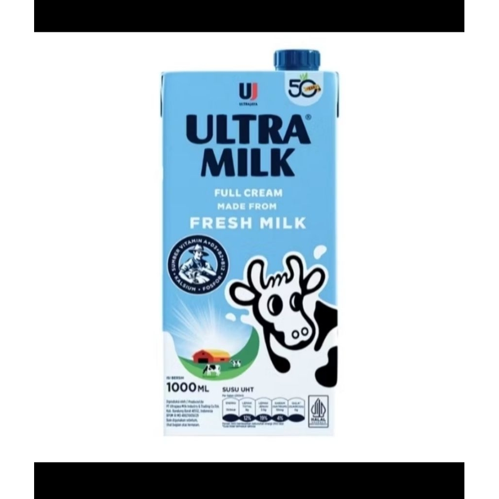 

Susu Uht Ultra Milk Full Cream 1L