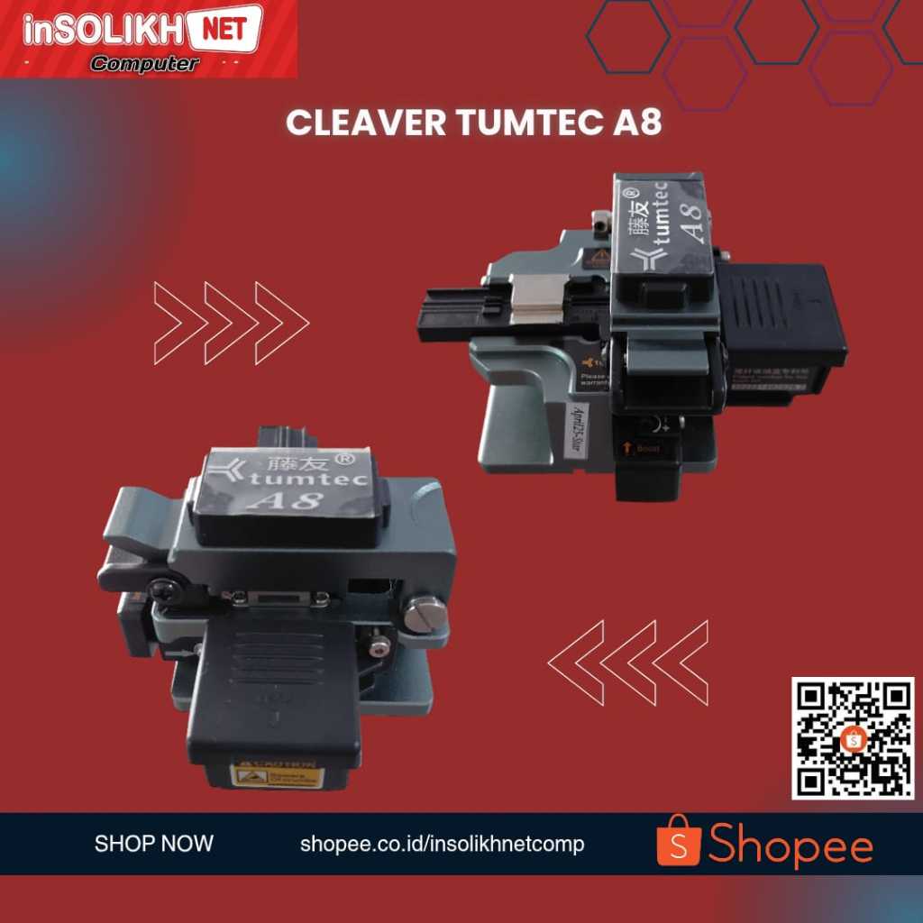 CLEAVER TUMTEC A8 ALAT SAMBUNG KABEL FO
