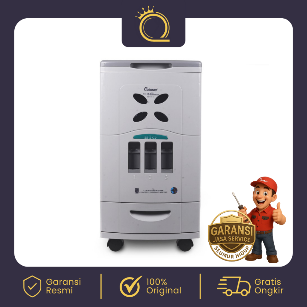 Cosmos Rice Box 18-BIO Tempat Penyimpan Beras 18 KG