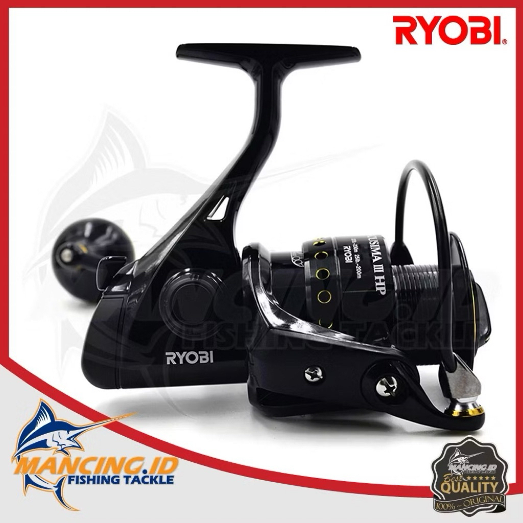 Reel Laut Power Handle Ryobi Ecusima III 4000 6000 8000 HP