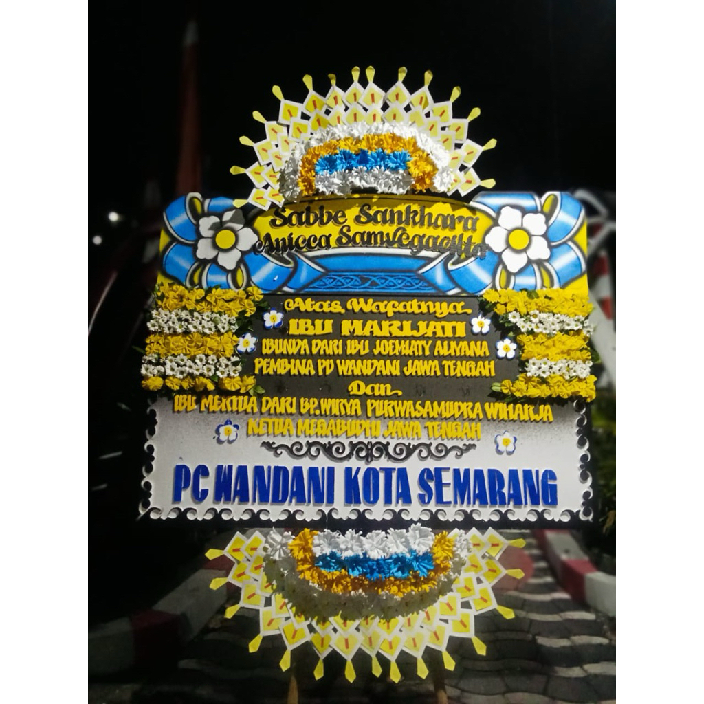 papan ucapan/karangan bunga/karangan bunga semarang