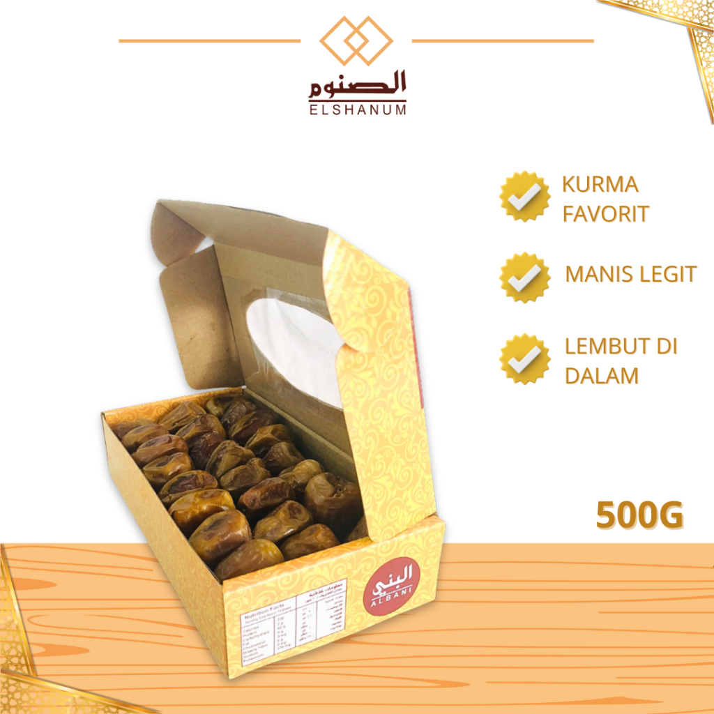 

Kurma sukari Peremium 500gr, Empuk Lembut Manisnya Pas, Oleh-Oleh Haji Dan Umroh, Shabani Store