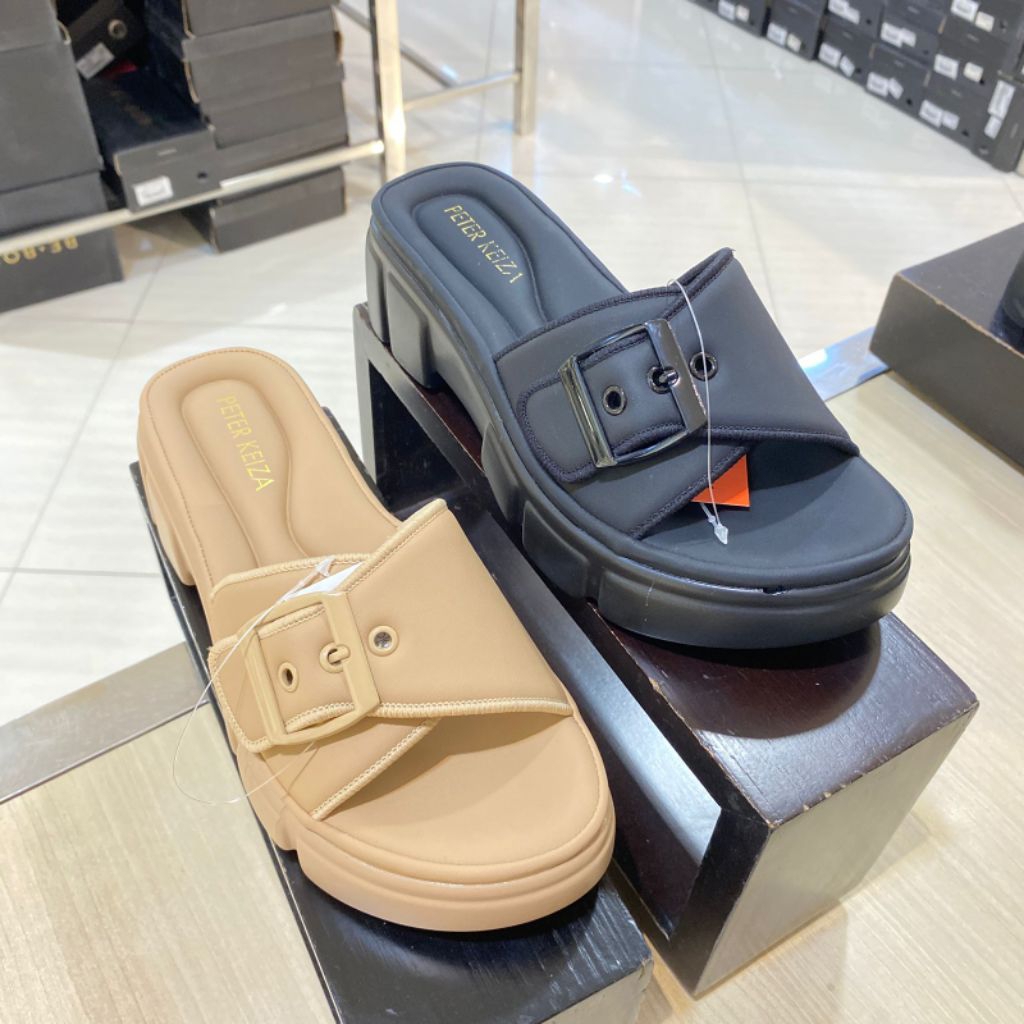PETER KEIZA ‼️ sandal wanita tinggi 5cm comfort ringan