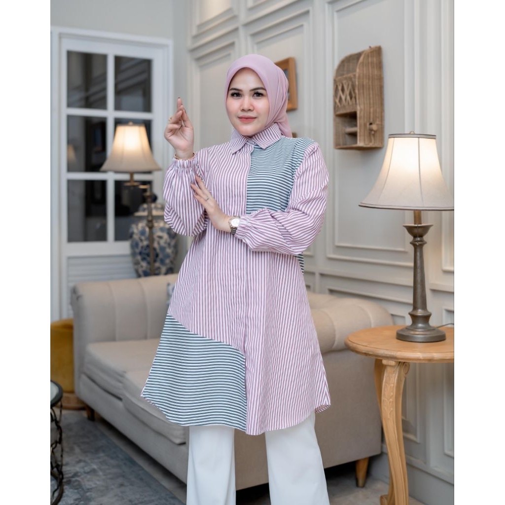 tunik katun tokai salur import#tunik import#tunik premium#tunik terbaru