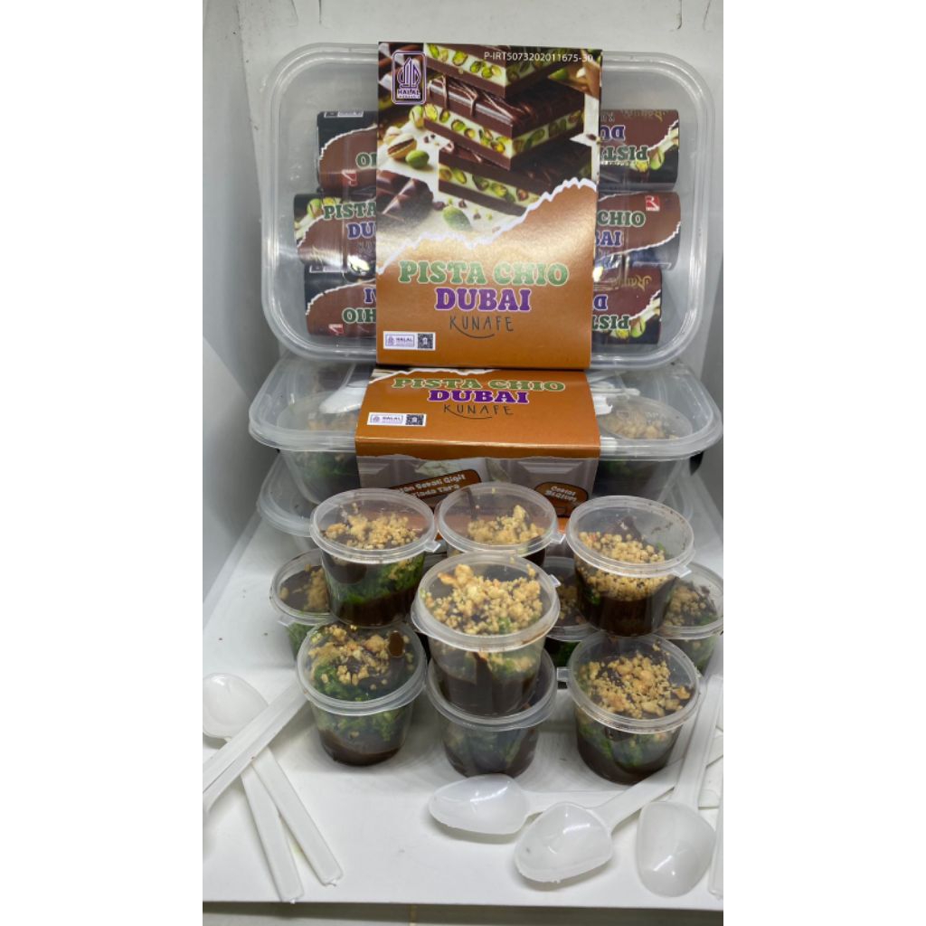 

12pcs coklat desert box / choco dubai desert coklat dubai isi 12PCS BY RAYYA/ 1box coklat dubai pistacio kunafa plus sendok / coklat dubay mini / coklat dubai kecil kecil / jajanan viral jajanan anak sekolah