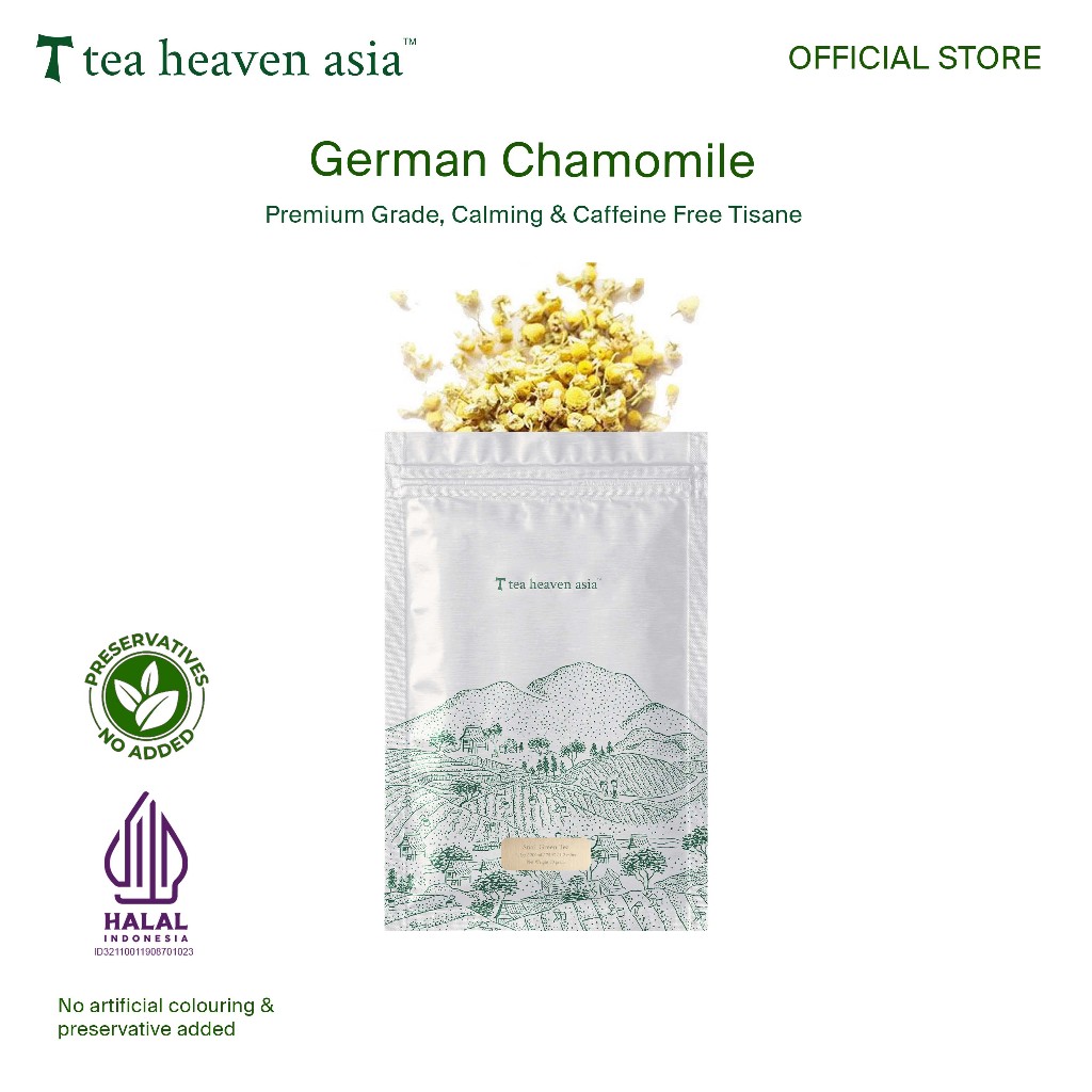 

Tea Heaven Pure Chamomile Teh Bunga Kamomil