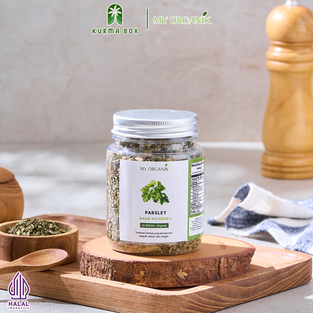 

My Organik Daun Parsley Kering Bubuk Dried Parsley Flakes Premium Quality Bumbu Dapur