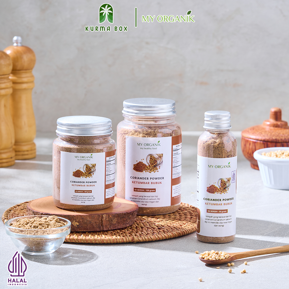 

My Organik Ketumbar Bubuk Murni Organik - Coriander Powder 50gr 100gr 150gr
