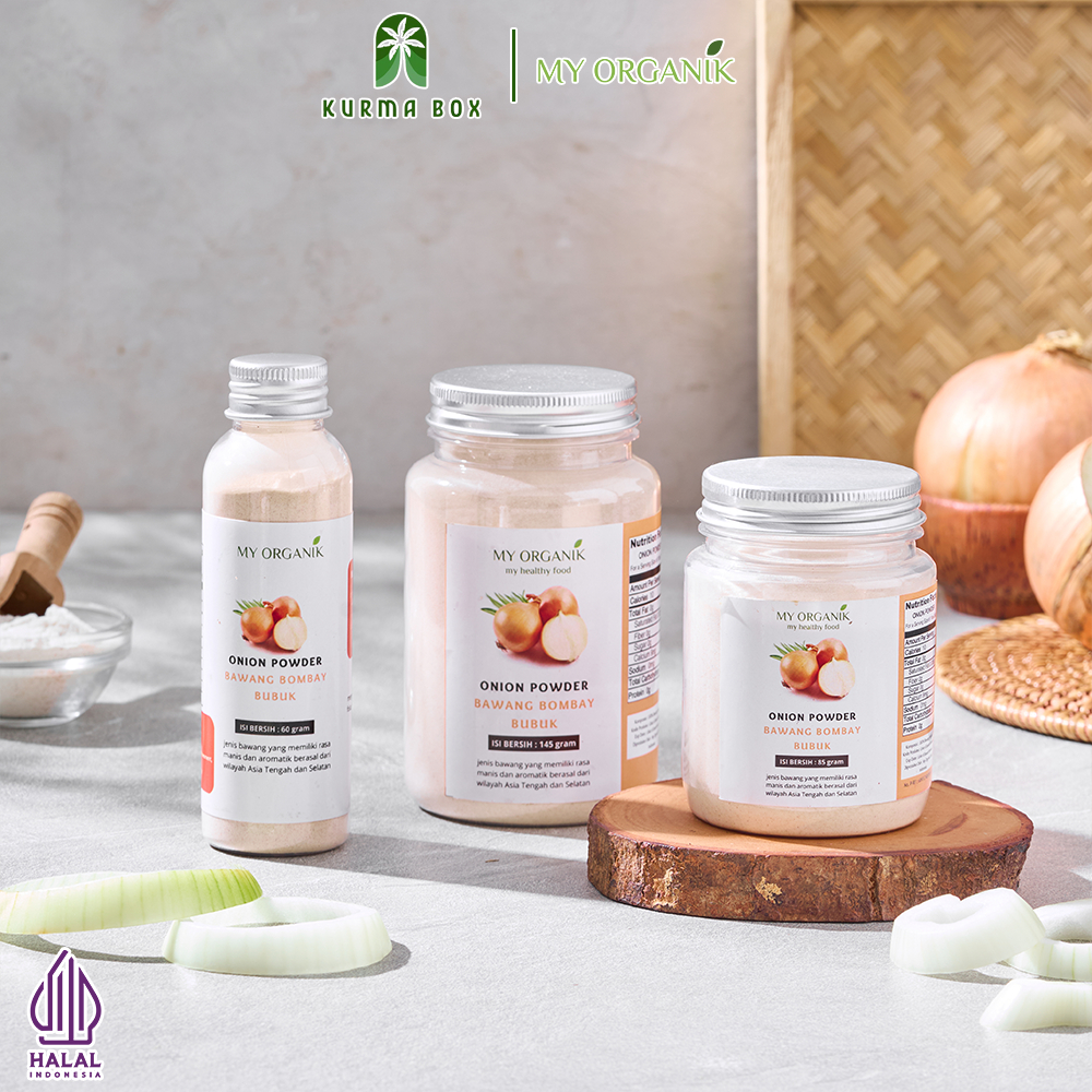 

My Organik Onion Powder Bawang Bombay Bubuk Sudah Siap Pakai