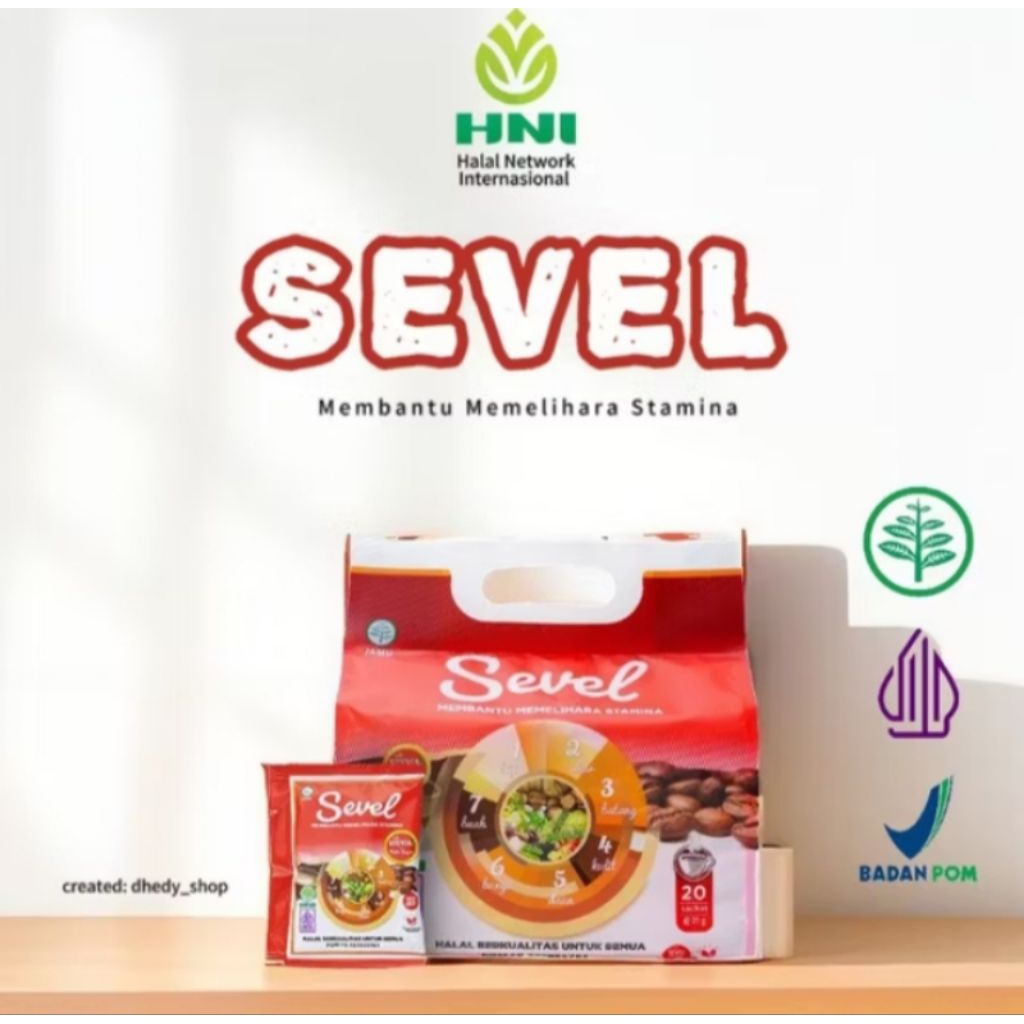 

Kopi Sevel (7 Elemen) Isi 20 Original