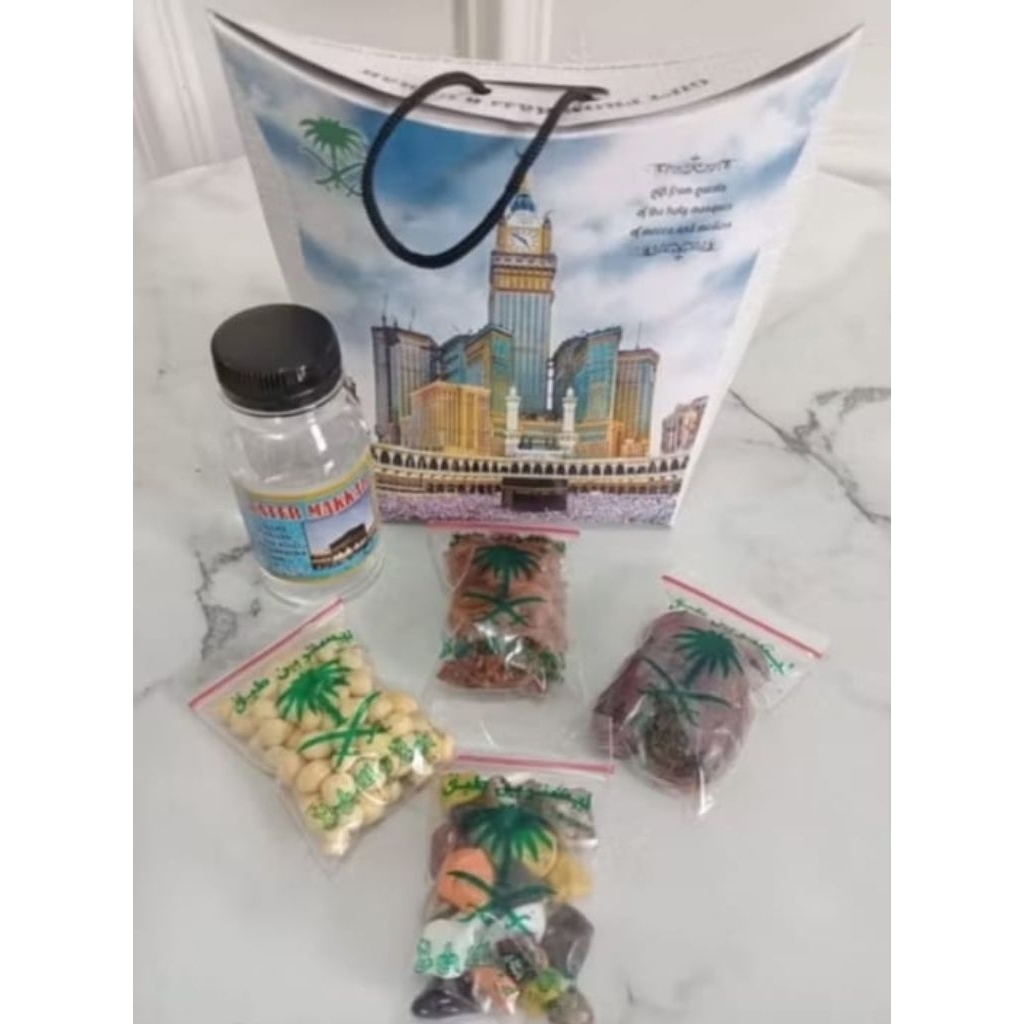 

PAKET OLEH-OLEH HAJI UMROH (paket B) POUCH MOTIF