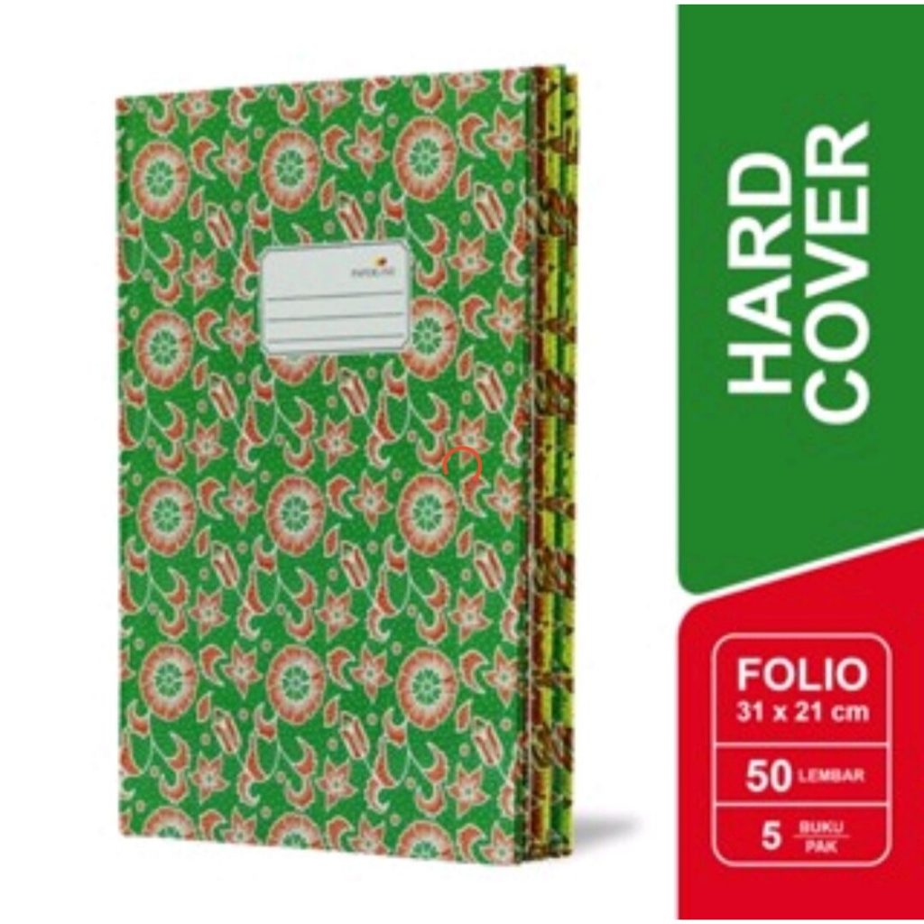 

PAPERLINE BUKU HARD COVER FOLIO 50LBR