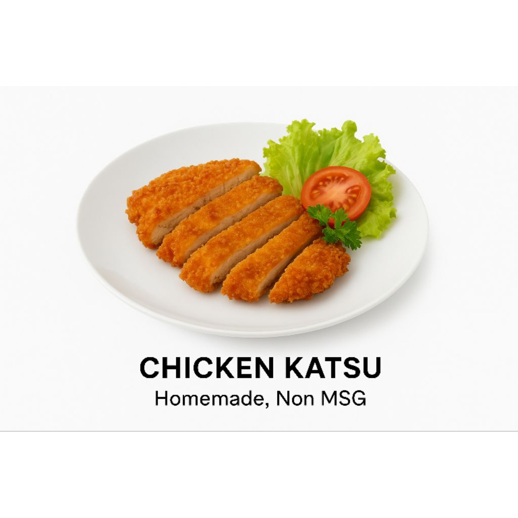 

Chicken Katsu Homemade – Tanpa MSG, Pengawet dan Pewarna | Ayam Filet Renyah Siap Goreng