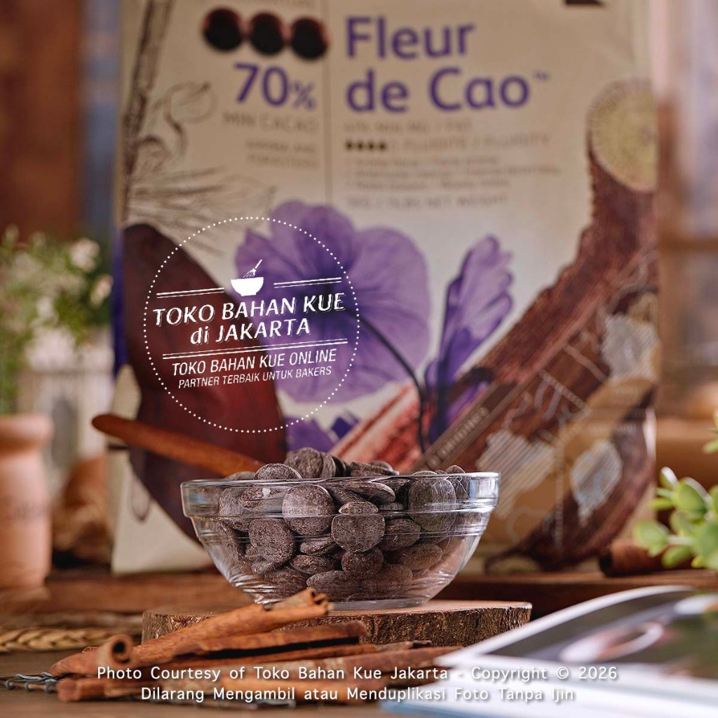 

Cacao Barry - Fleur De Cao 500gr 70% Dark Chocolate Couverture Baking