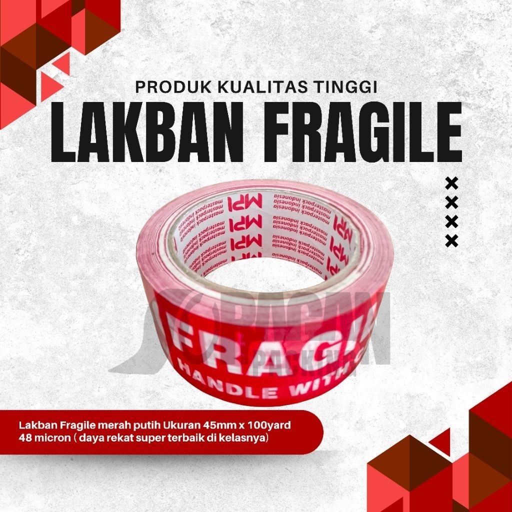 

LAKBAN FRAGILE 45mm X 100Yard