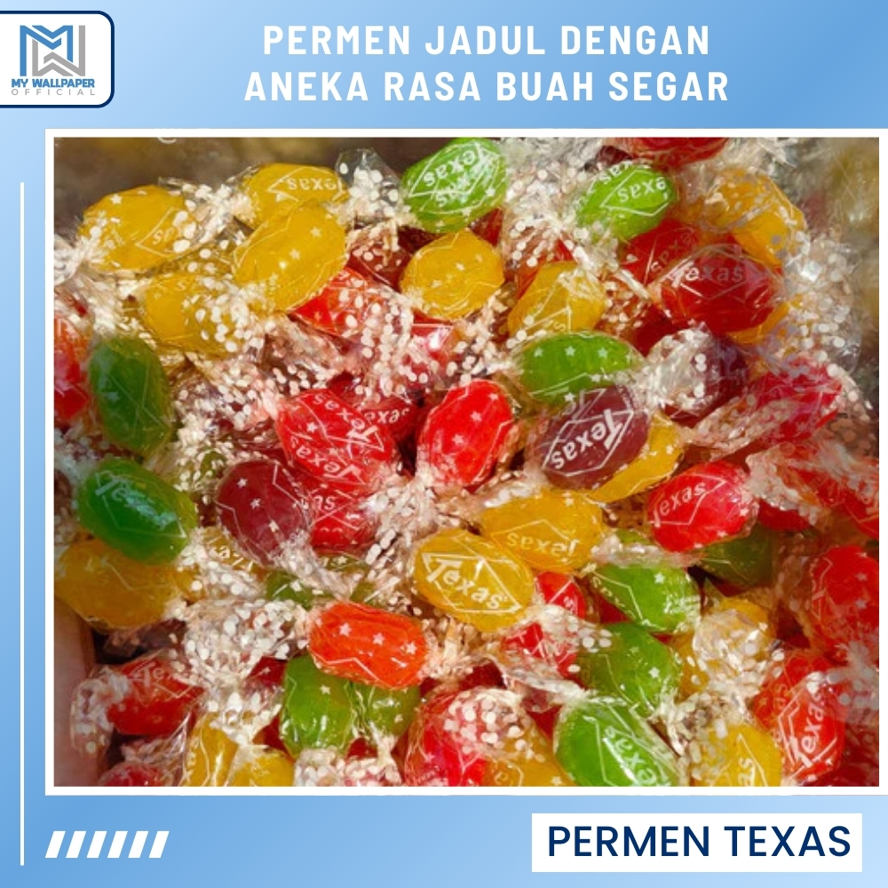 

Permen Buah Texas Gula Jadul Permen Teksas Warna Keras Rasa Aneka Buah Segar Lilyput 100 Gr