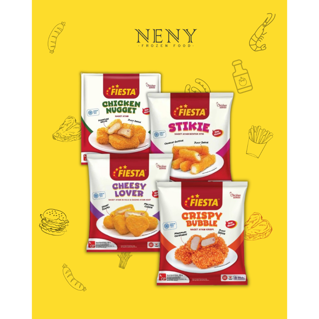 

CHICKEN NUGGET FIESTA 400GRAM