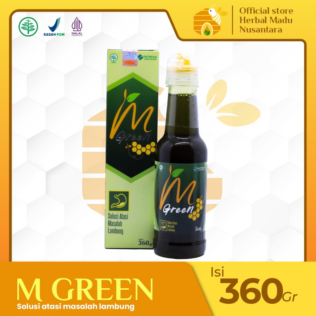 

Madu M-Green: Madu Hijau Herbal untuk Mengobati Asam Lambung dan GERD
