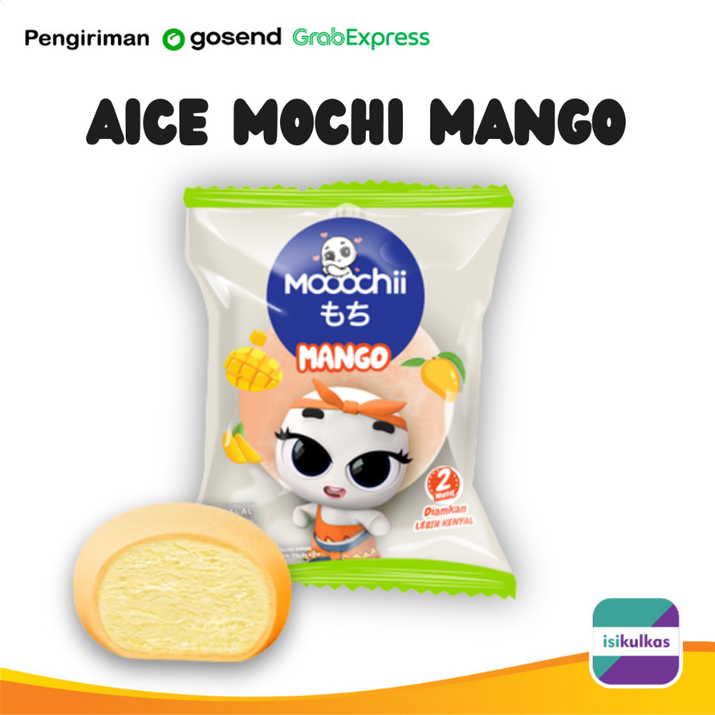 

Aice Mochi Mangga (1 box 40pcs) - Mooochi Mango