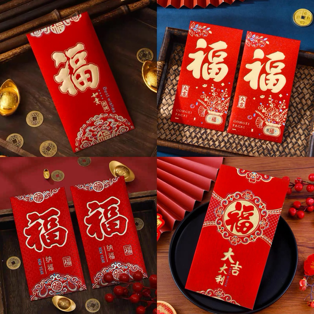 

Termurah Angpao fuk / hoki jumbo glitter premium