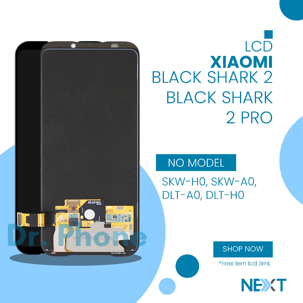 LCD Xiaomi Black Shark 2 / Black Shark 2 Pro - Finger Print Fullset Touchscreen